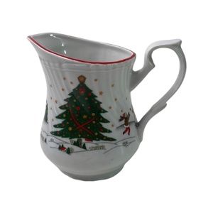 SALE - Vintage Christmas Creamer